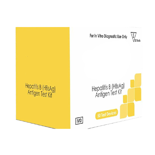 Hepatitis B - Hbsag Antigen Testing Kit - Accuracy: > 99%