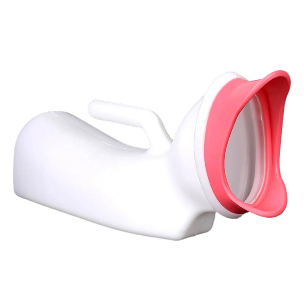 Female Potty Urinal Urine Collection Can Bedpans (1 Pc / 1000 Ml) - Color: Mix