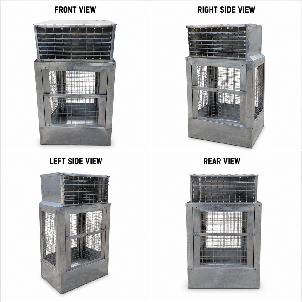HVAC Duct Air Cooler Cabinet