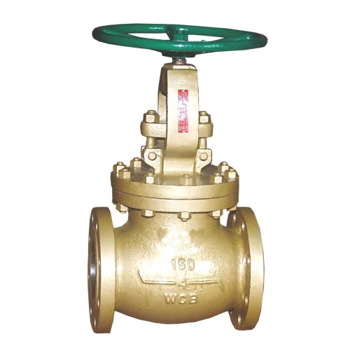 Cast Steel Globe Valve - Color: Silver/Grey