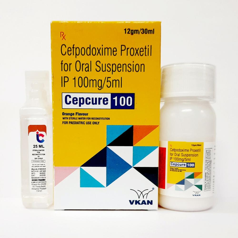 Cefpodoxime 100 Mg Dry Syrup
