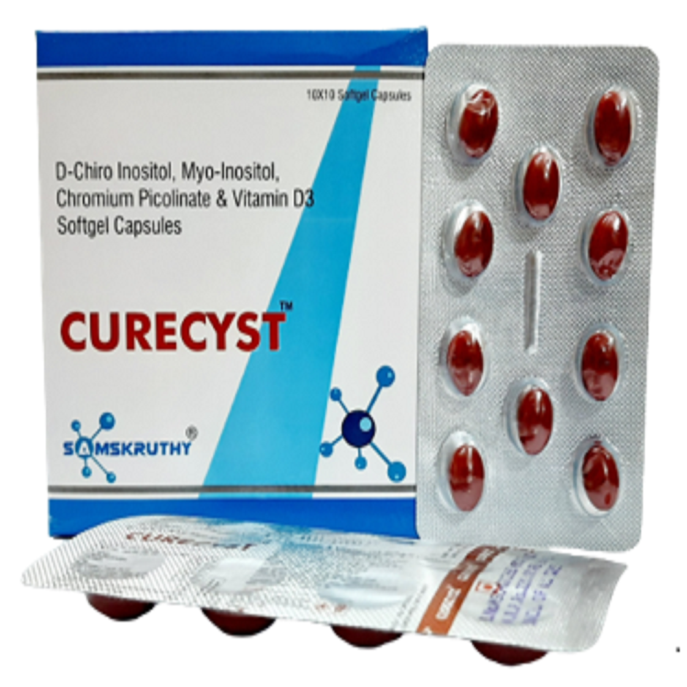 D Chiro Inositol 13.8 Mg + Myo Inositol 550 Mg + Chromium Picolinate 100 Mcg + Vitamin D3 400 Iu