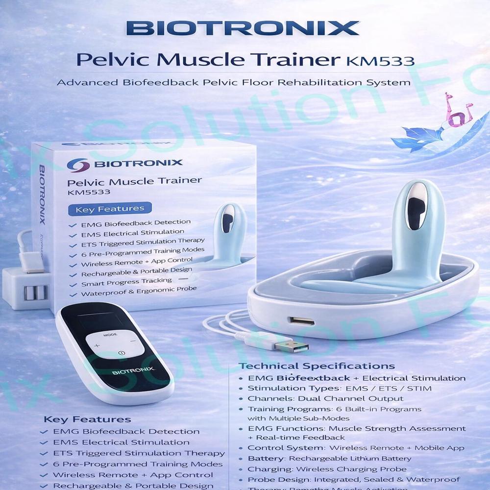KM-533-4 Intelligent Pelvic Floor Recovery Trainer with ETS Technology