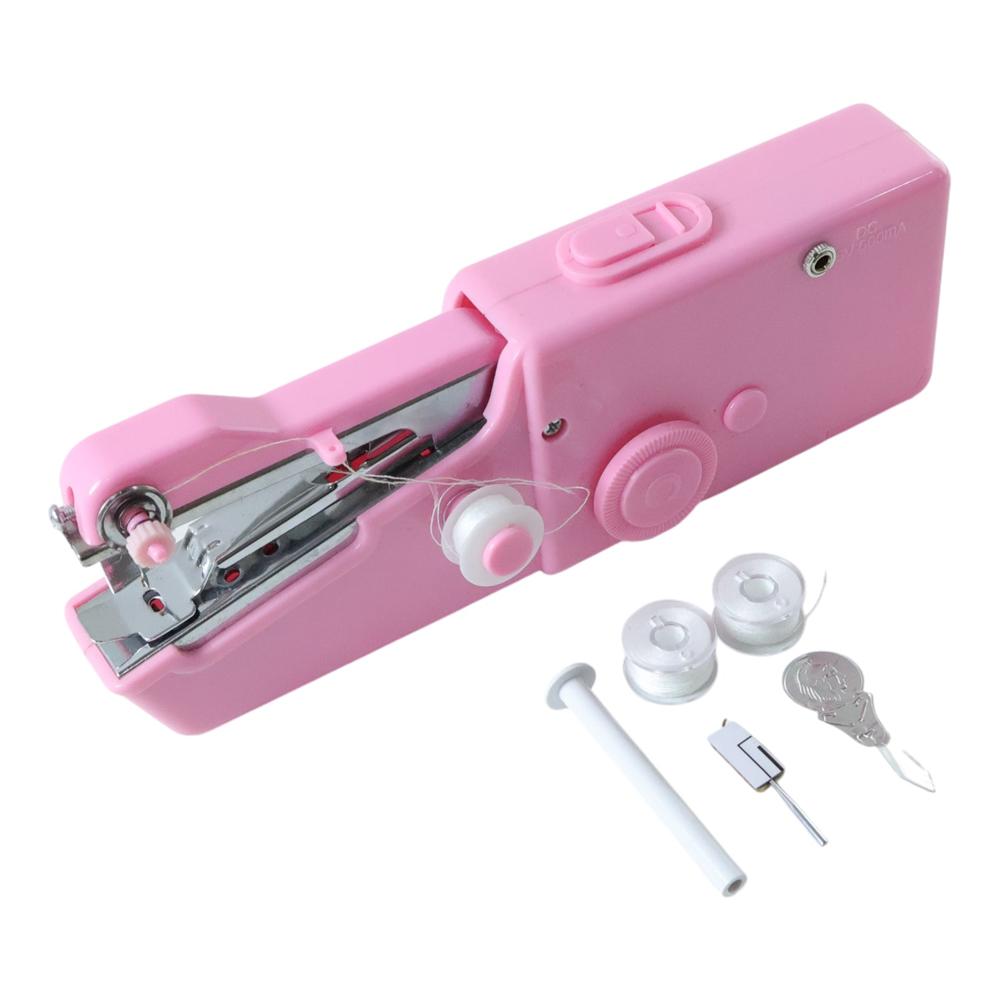 Portable Handheld Sewing Machine (1 Set) - Color: Mix