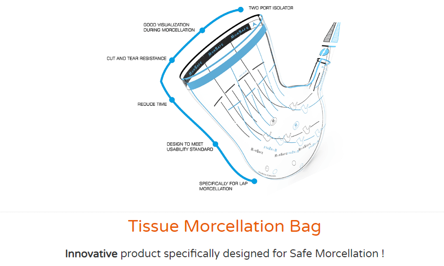 Tissue Morcellator Bag Morcellation In A Bag Or In-bag Morcellation Device