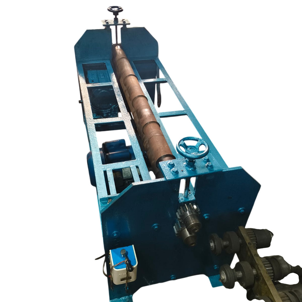  4 Feet 4Inch GI Sheet  Grooving Machine With Crompton Motor 