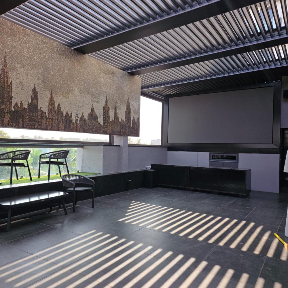 Smart Motorized Louvered 