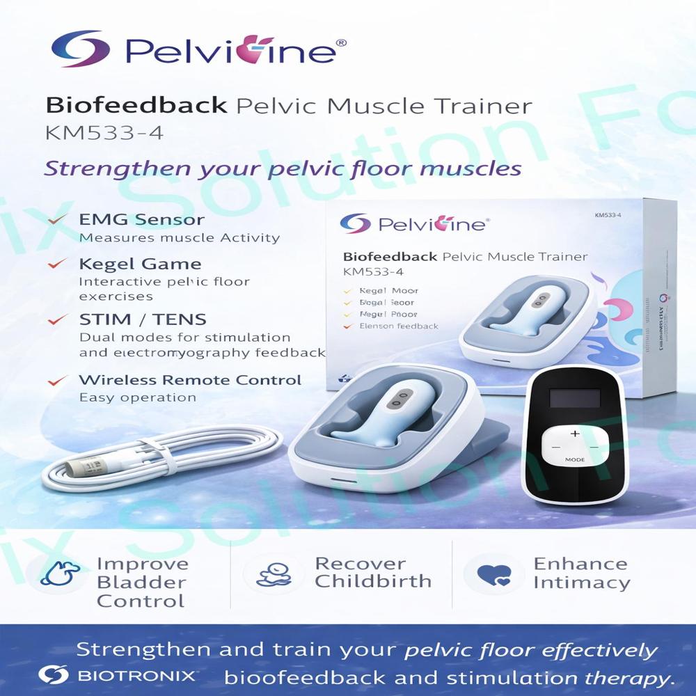 Wireless Pelvic Health Rehabilitation System for Bladder Stability Support
