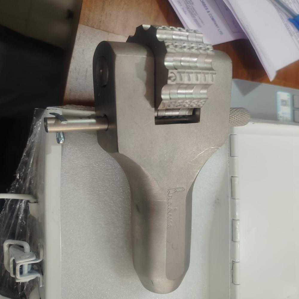 Manual Rotary Numerator - Color: Silver
