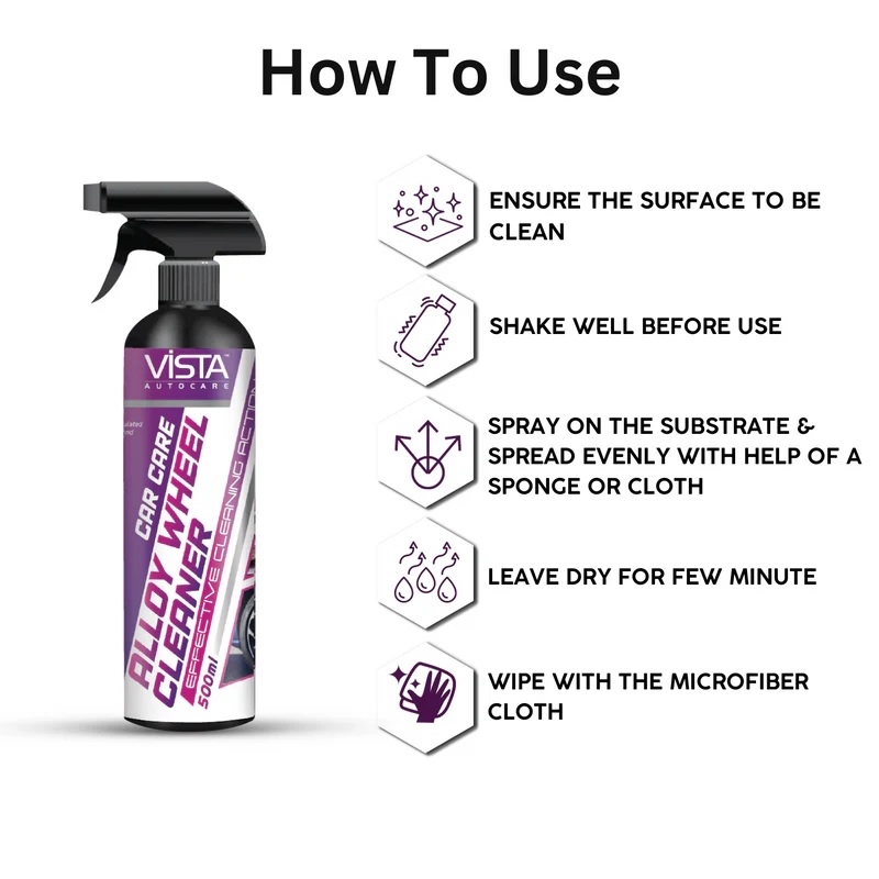 VISTA Alloy Wheel Cleaner 500ml