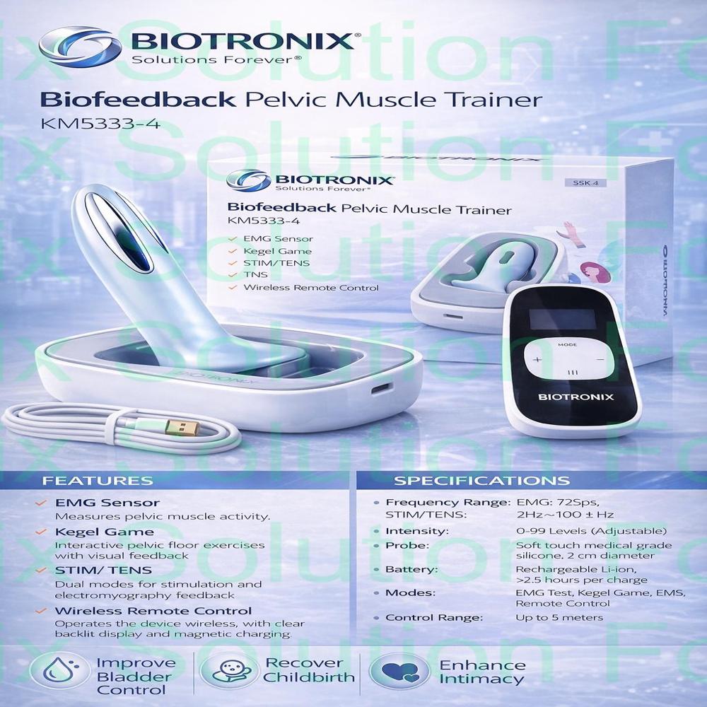 Smart EMG Kegel Therapy Equipment for Women Recovery Programs