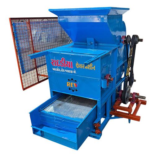 Castor-Aranda Tector Opreted Seed Decorticator Machine
