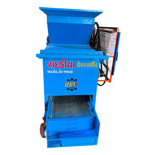 Castor Motor Opreted Decorticator Machine