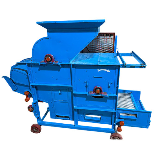 Castor Motor Opreted Decorticator Machine