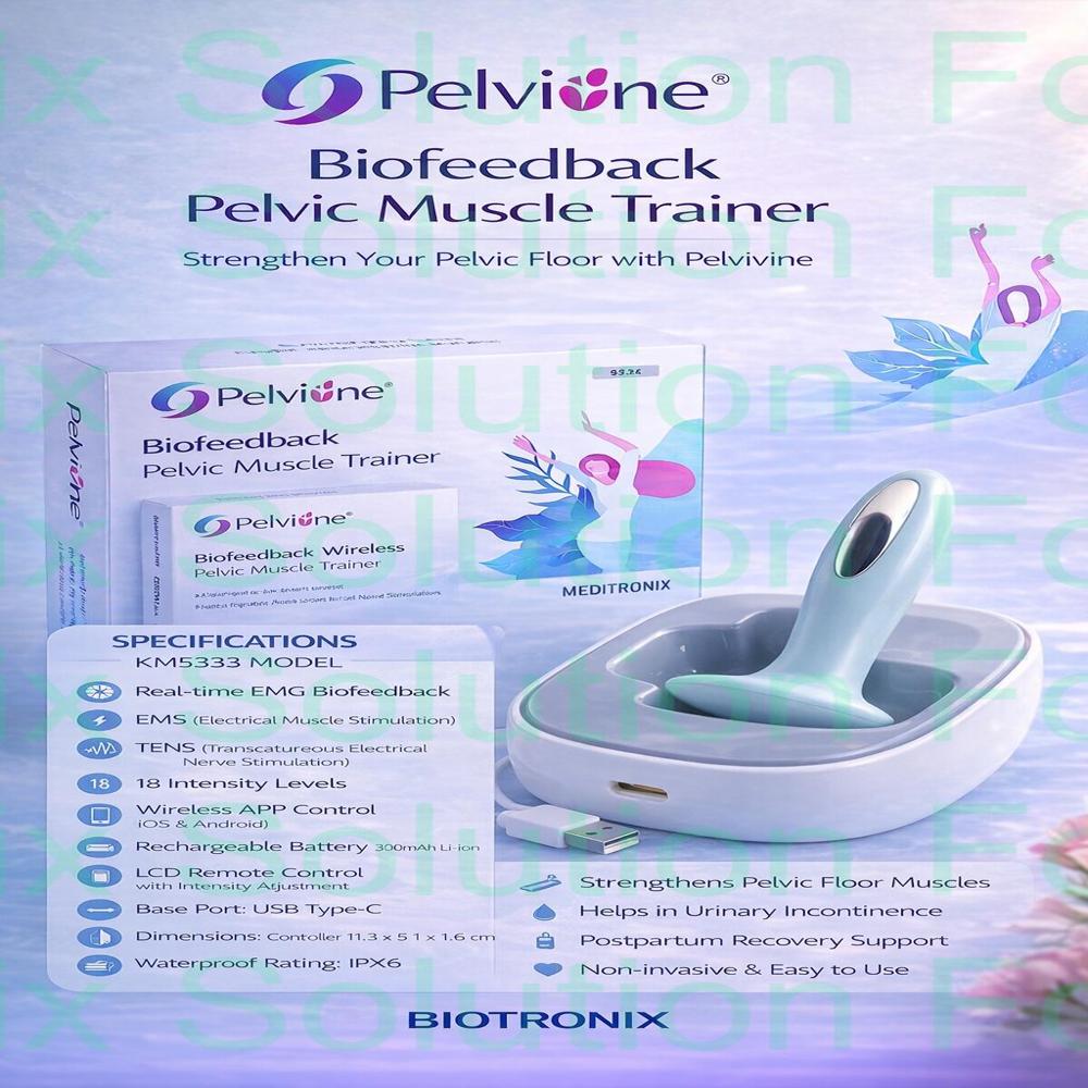 KM-533-4 Advanced Pelvic Muscle Stimulator with Wireless Monitoring
