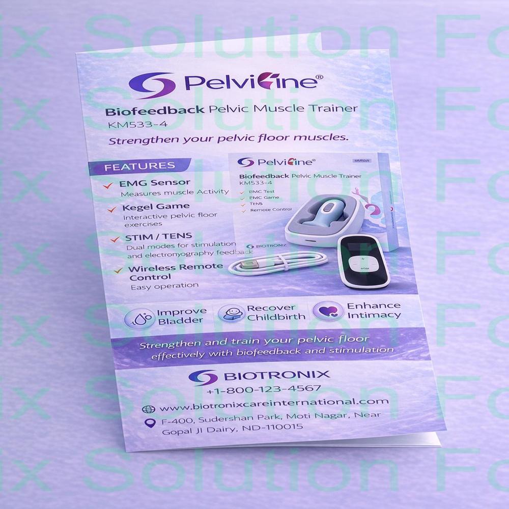 KM-533-4 Advanced Pelvic Muscle Stimulator with Wireless Monitoring