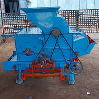 Hydrolic Tector Opreted Wheat Cleaning Decorticator Machine