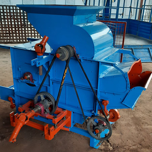 Hydrolic Tector Opreted Wheat Cleaning Decorticator Machine