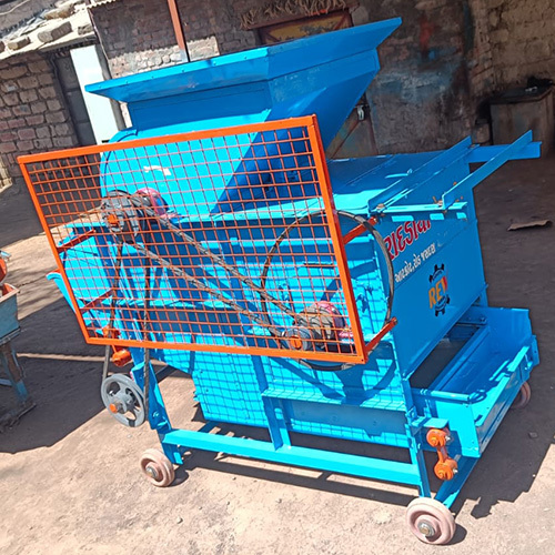 Tractor And Motor Operated Tali Cleaning Decorticator Machine
