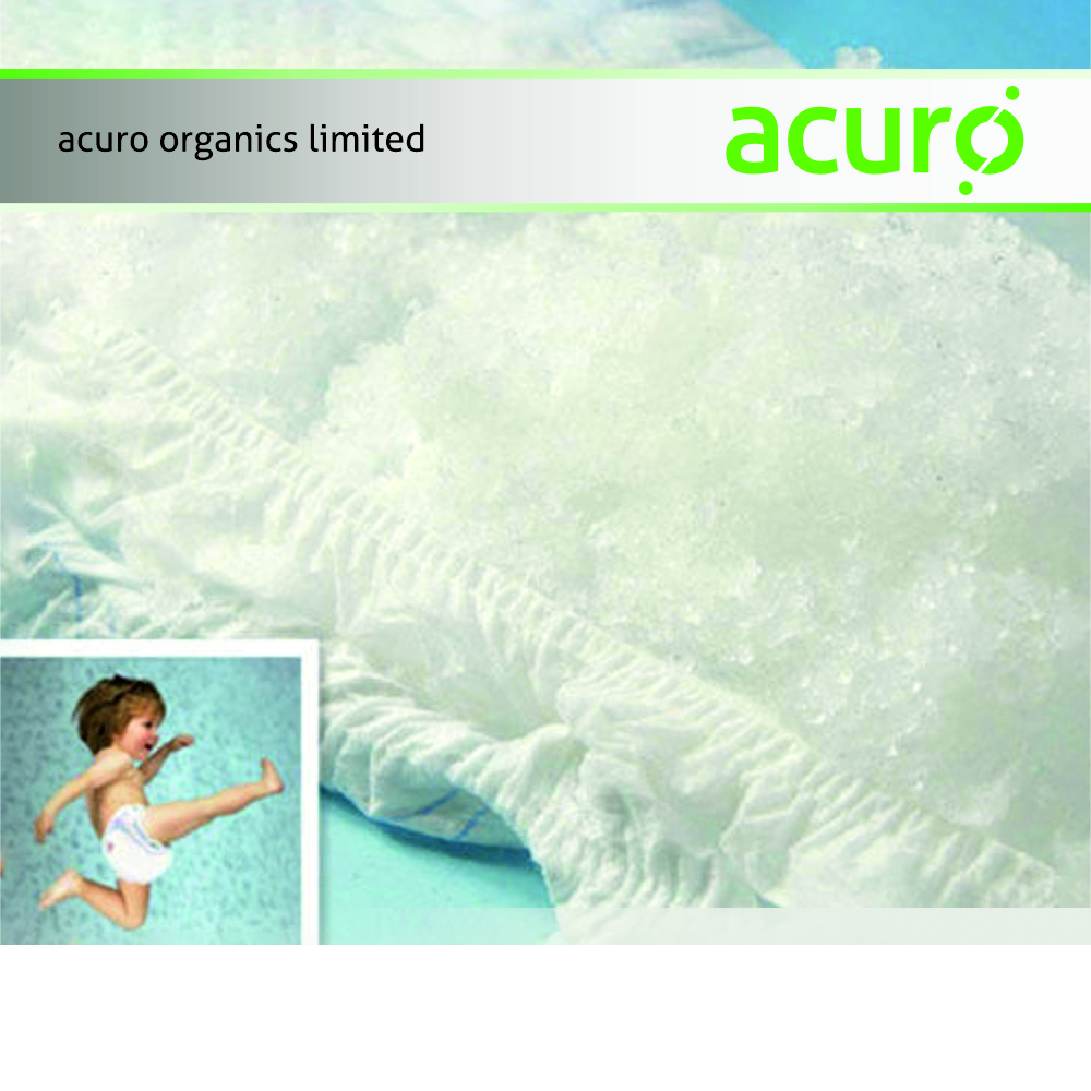 Super Absorbent For Diaper - Color: White