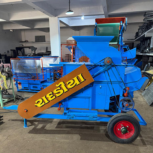 Wheat Grain Grading  Decorticator Machine