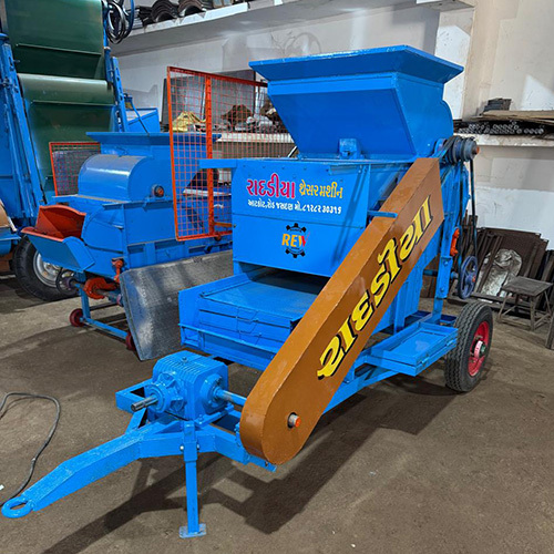 Wheat Grain Grading  Decorticator Machine
