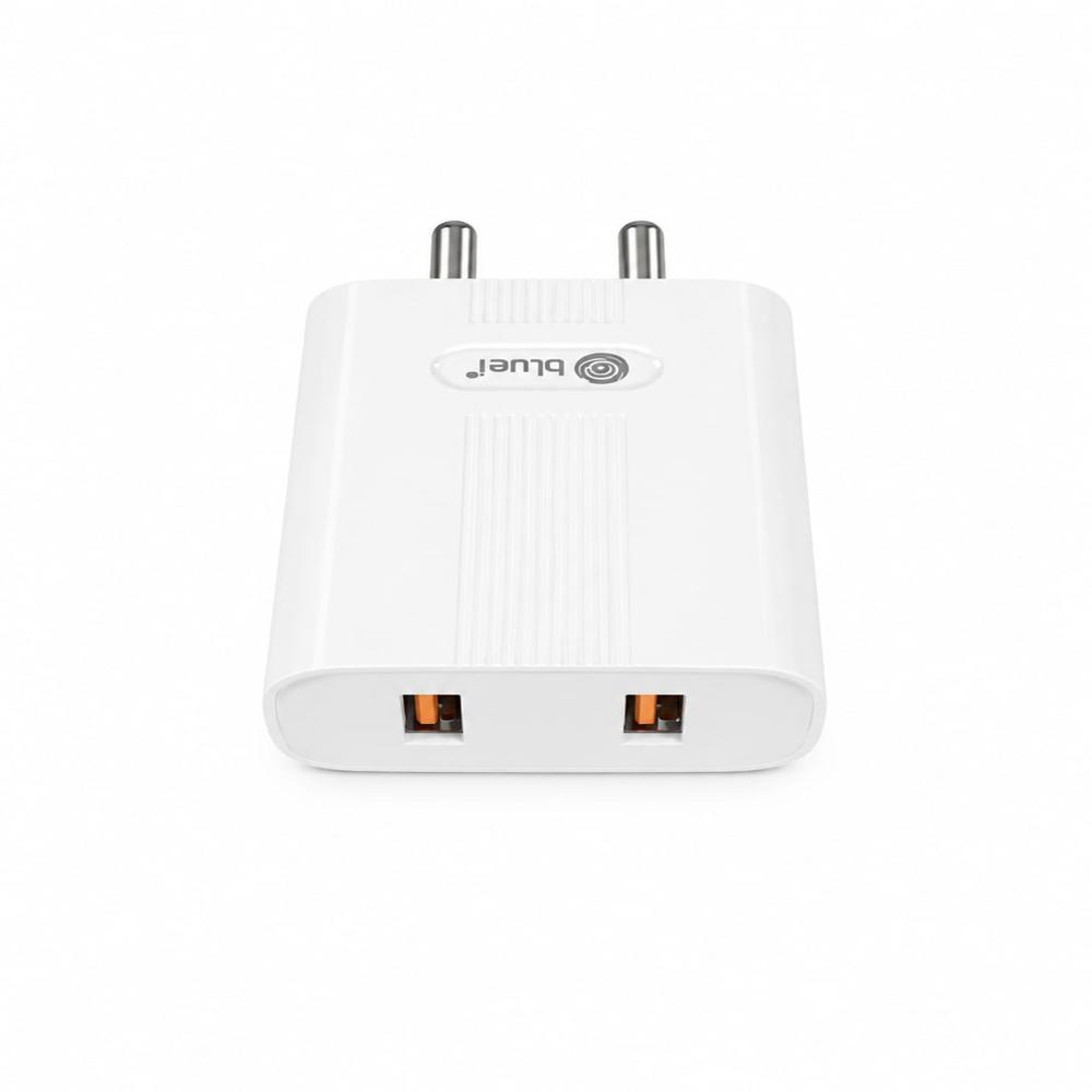 Flash 15W Dual USB Charger With Type-C Cable