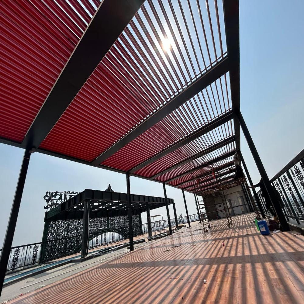 Smart Motorized Roofing System - Pattern: Plain