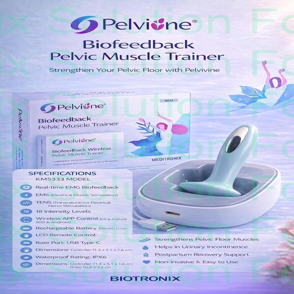 Wireless Pelvic Recovery Device for Daily Physiotherapy and Rehabilitation
