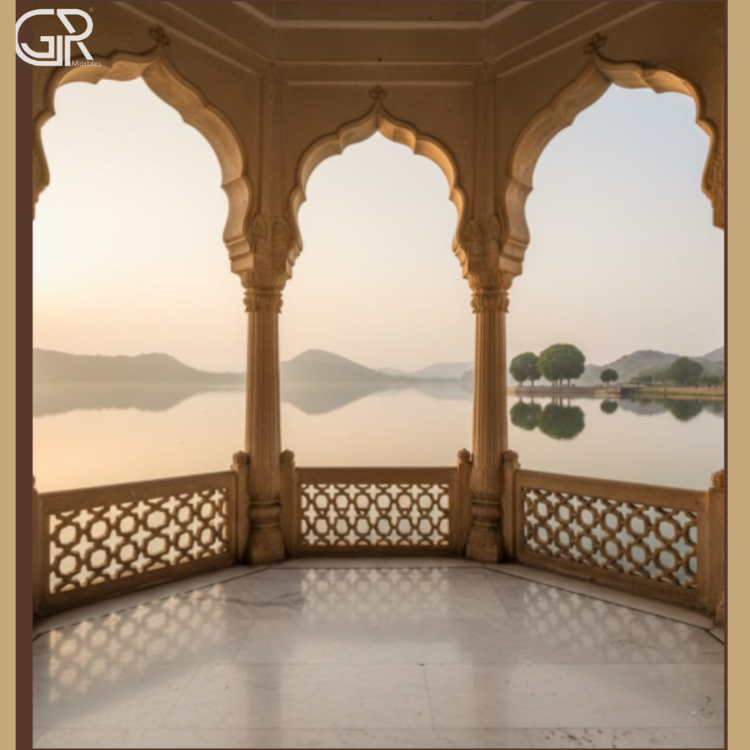 Stone Window Jali