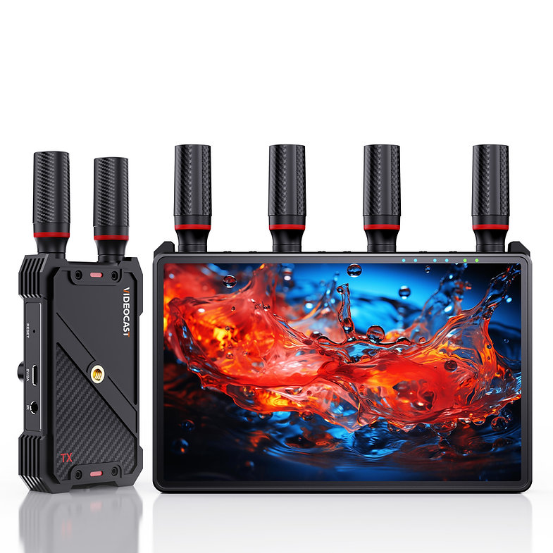 VIDEOCAST VC TX831 Wireless HD Video Transmitter with 7 LCD Receiver Monitor