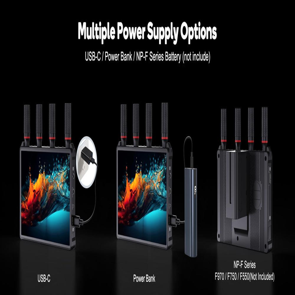VIDEOCAST VC TX831 Wireless HD Video Transmitter with 7 LCD Receiver Monitor