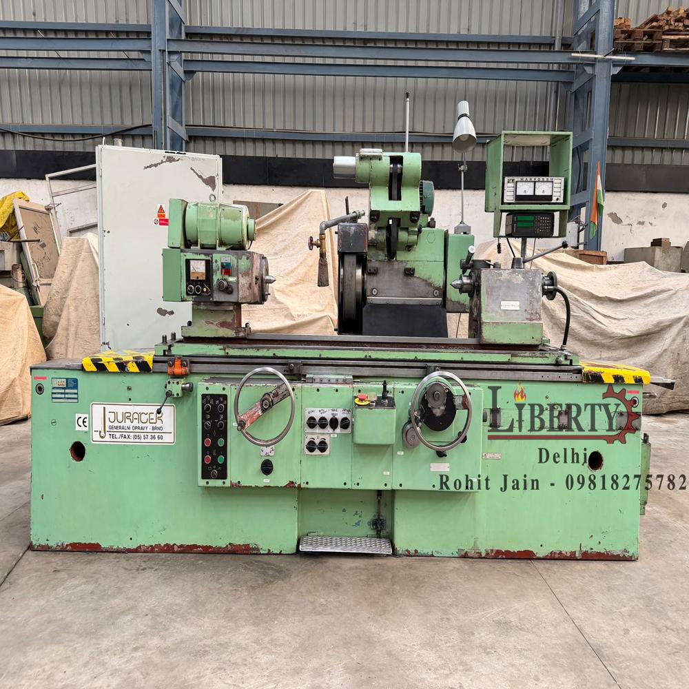 TOS Czech BHU-50A 1000 mm Heavy-Duty Universal Cylindrical Grinder