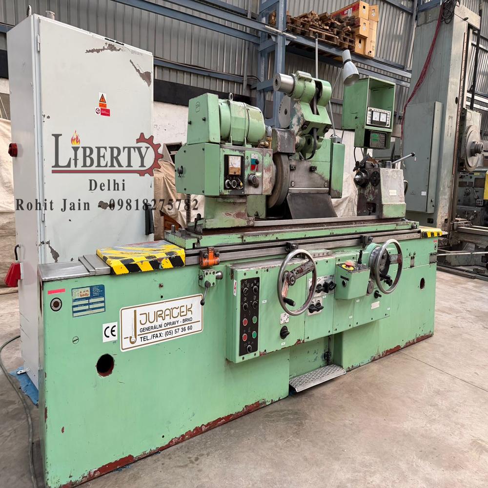 TOS Czech BHU-50A 1000 mm Heavy-Duty Universal Cylindrical Grinder