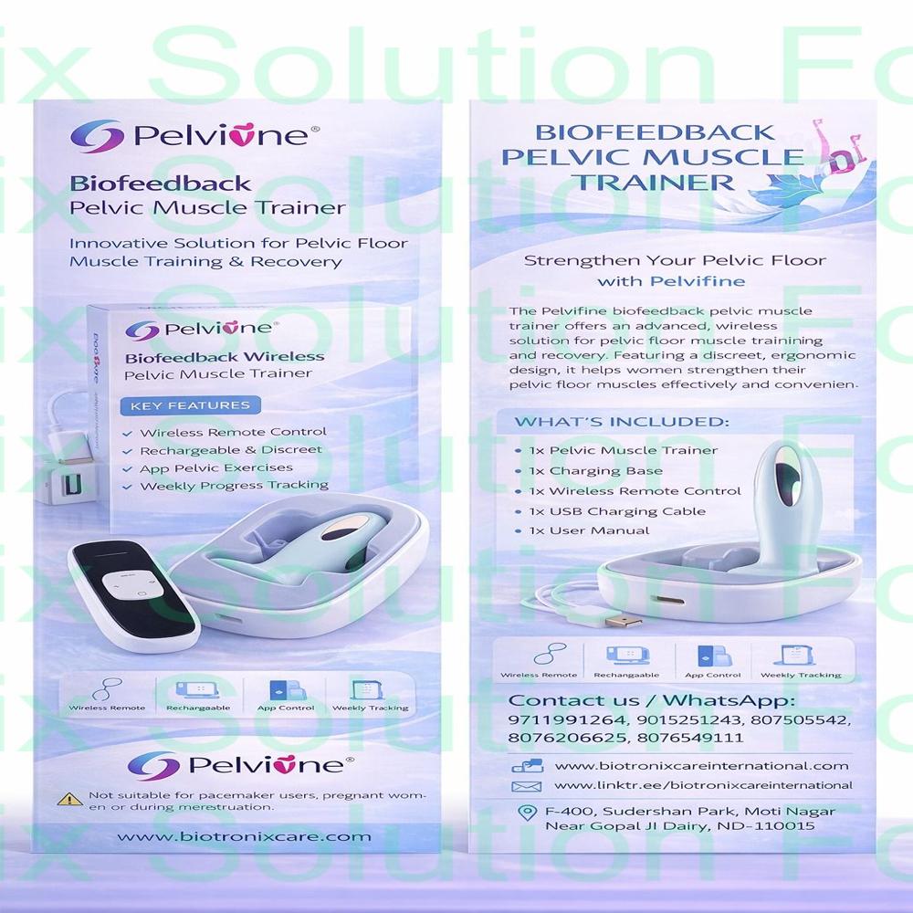 KM-533-4 Smart Women Pelvic Strengthening Trainer with APP Connectivity
