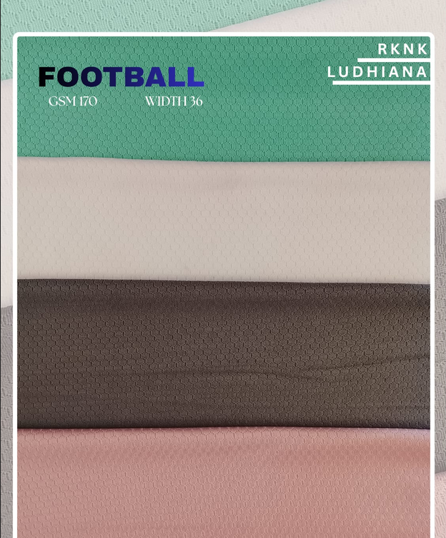 Sports Wear Fabric(Football) - Width: 36  Meter (M)