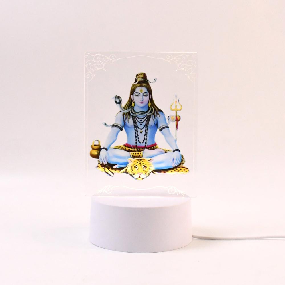 Lord Shiva & Adiyogi Metal Keychain Set (2 Pc Mix Design