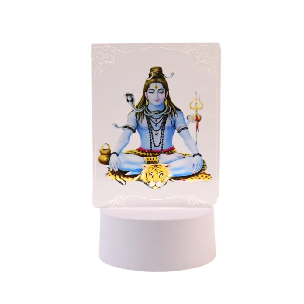 Lord Shiva & Adiyogi Metal Keychain Set (2 Pc Mix Design