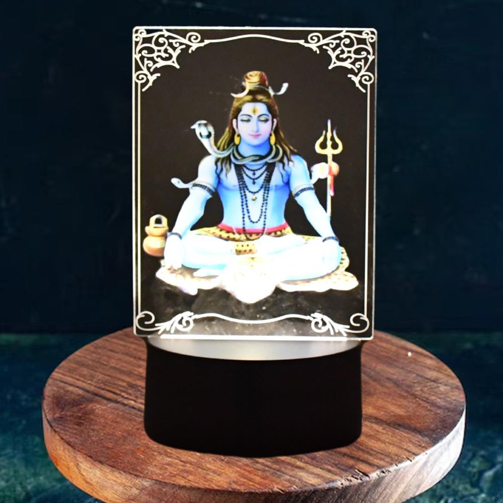 Lord Shiva & Adiyogi Metal Keychain Set (2 Pc Mix Design