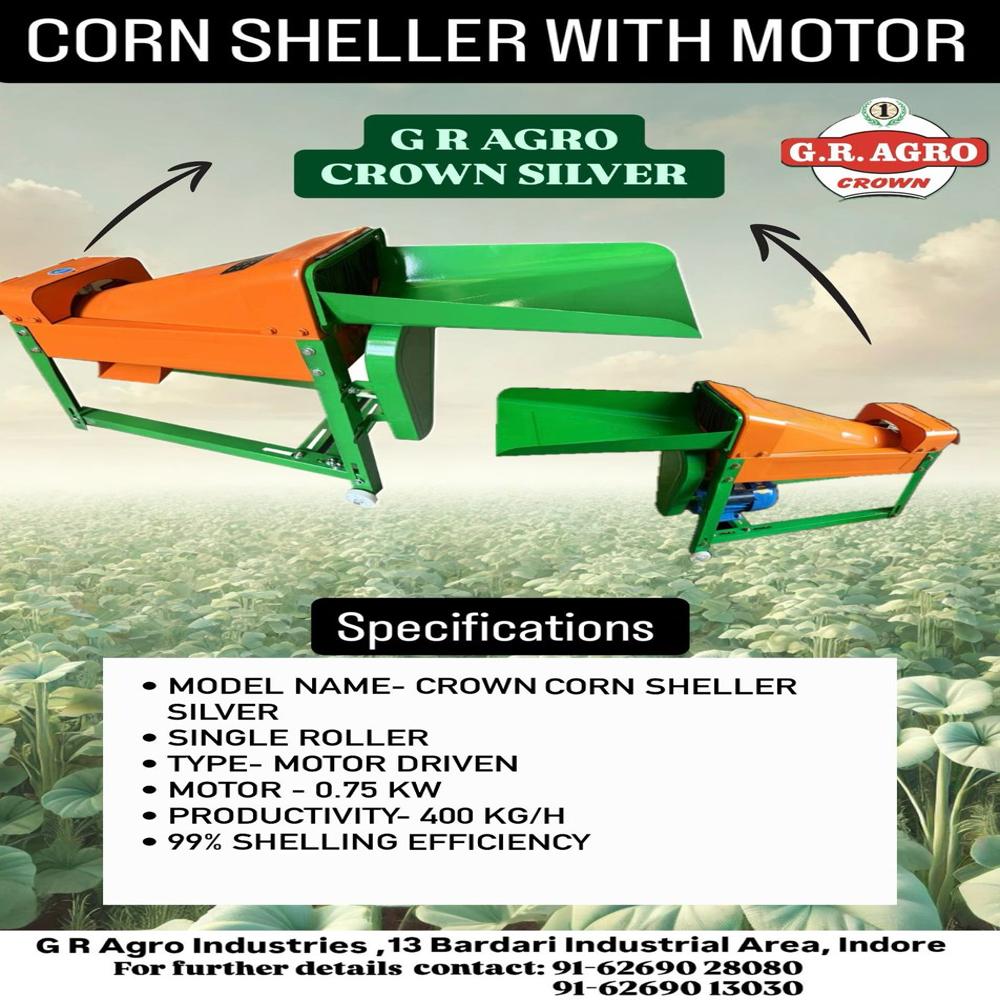Corn Shellers Gr Agro Crown Silver