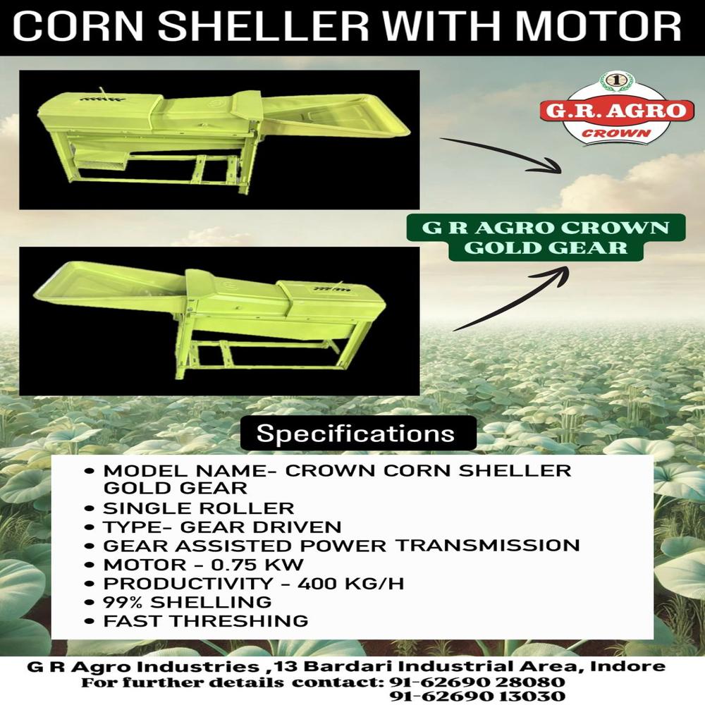 G R AGRO CROWN GOLD GEAR