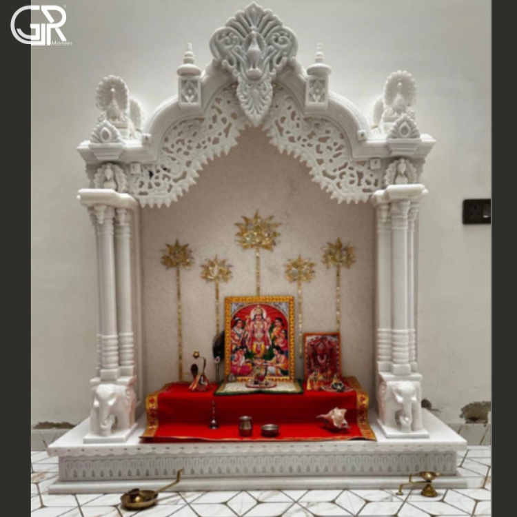 Polished Marble Temple