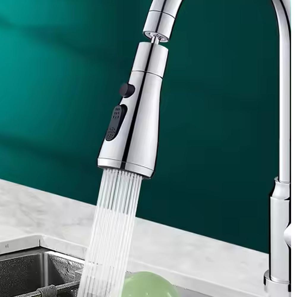 Kitchen Faucet 3-function Pull Down Sink Sprayer (1 Pc) - Color: Mix