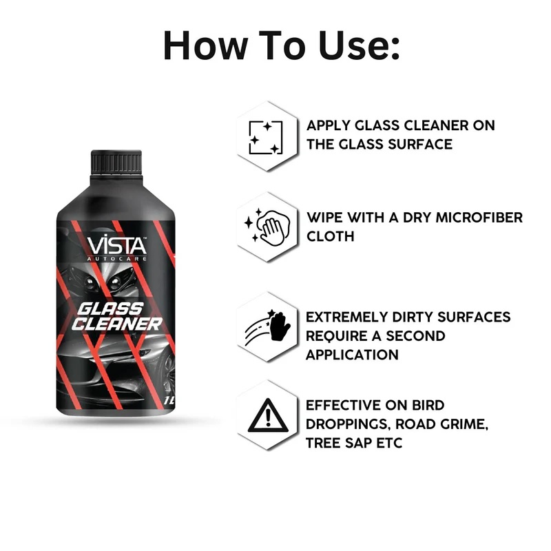Vista Glass Cleaner 1ltr