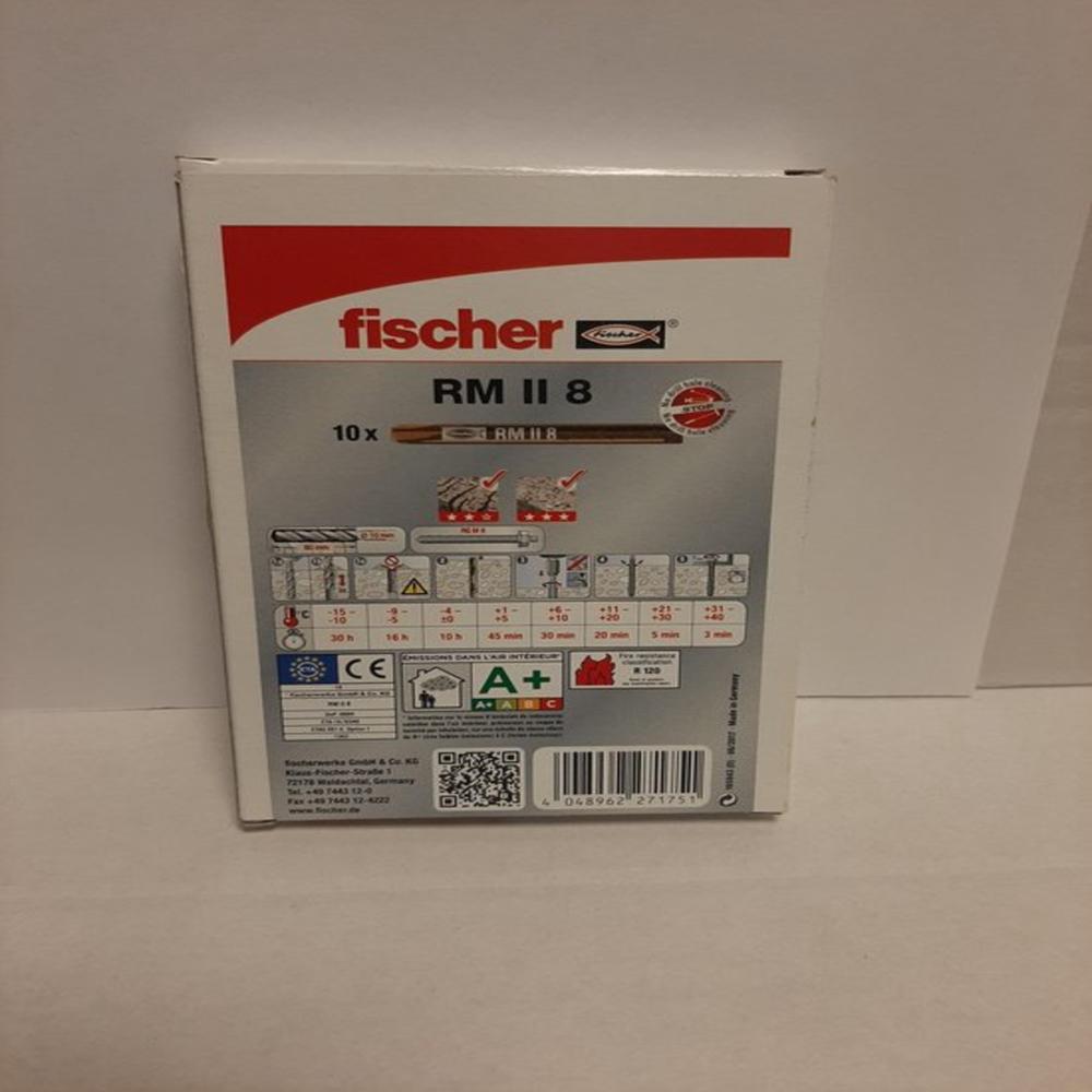 fischer resin capsule RM II 8 