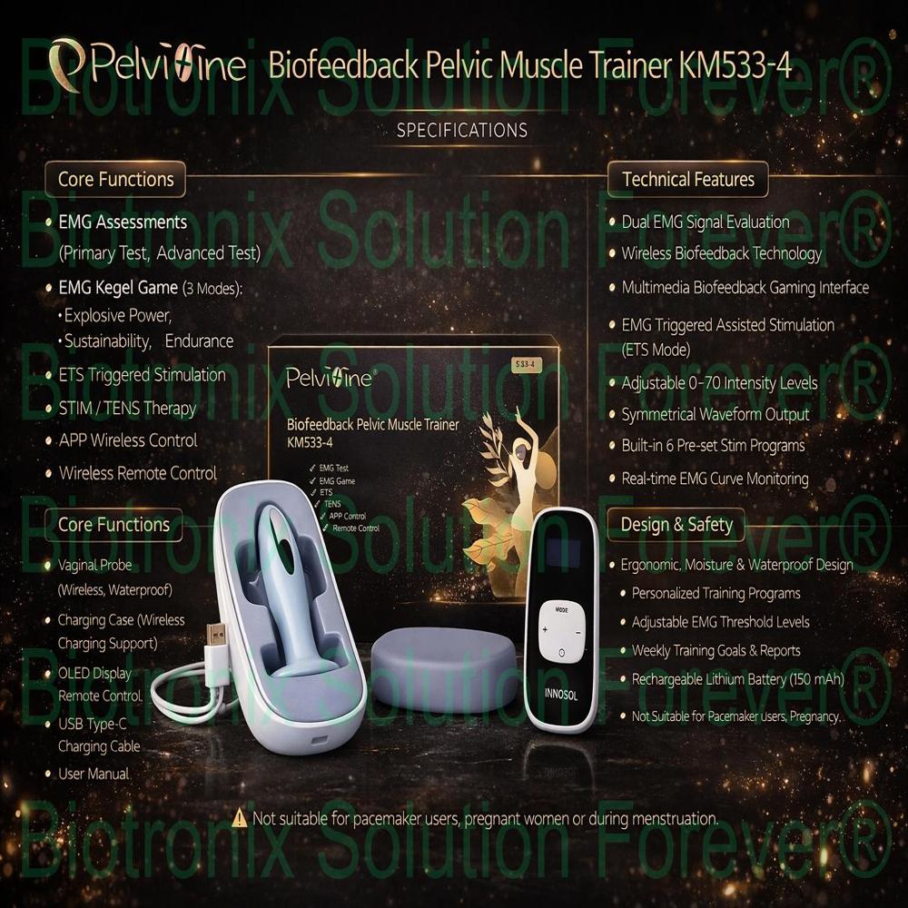 KM-533-4 Intelligent Pelvic Exercise Machine for Women Health Recovery