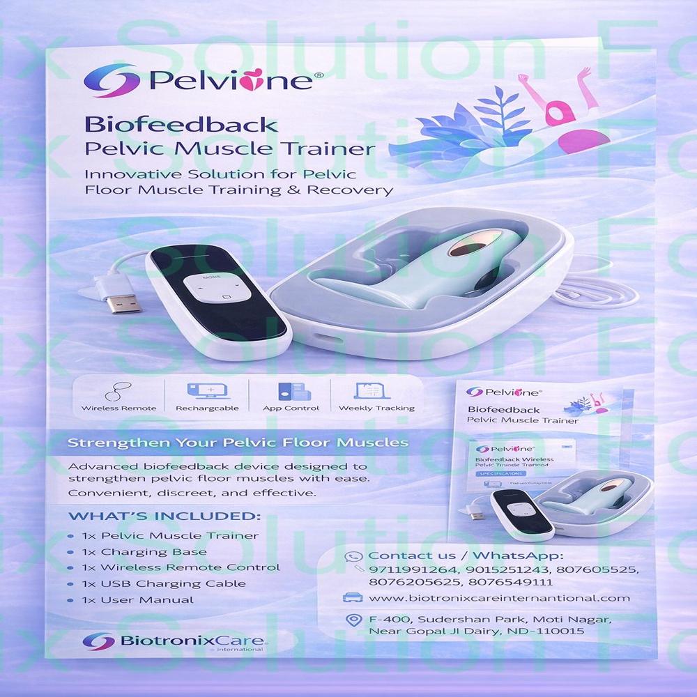 Wireless EMG Pelvic Therapy Equipment for Clinical Rehabilitation Sessions