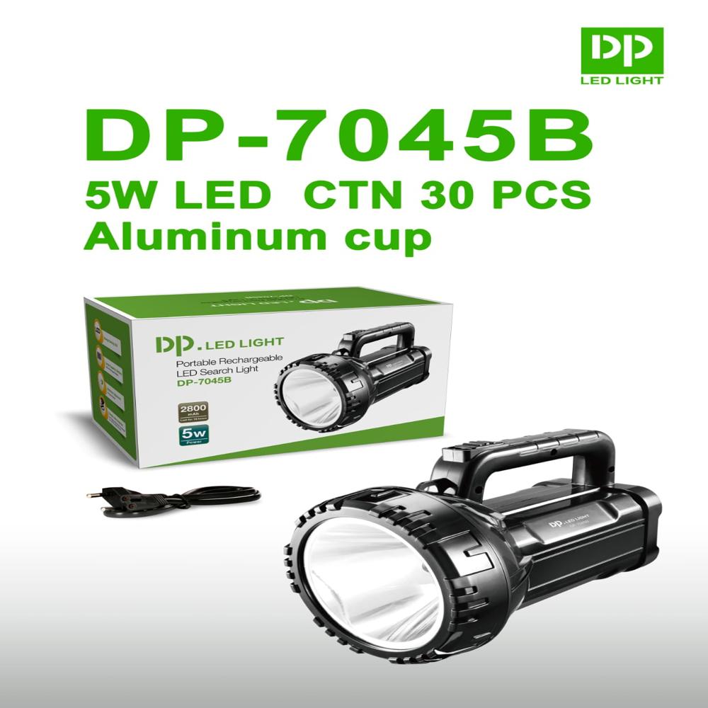 DP-7045B RECHARGEABLE PROTABLE LED SEARCH LIGHT