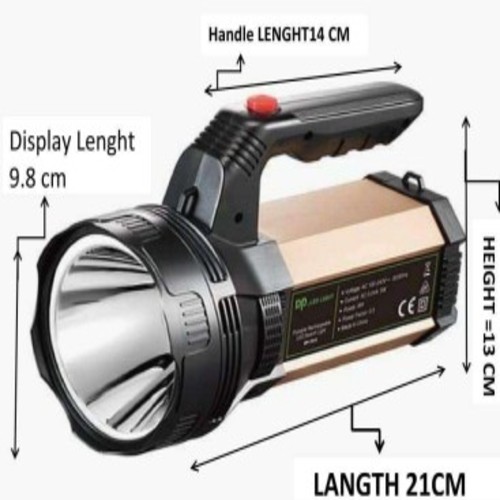 DP-7313 RECHARGEABLE PROTABLE LED SEARCH LIGHT