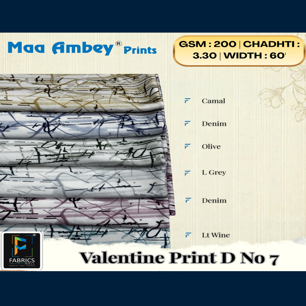 Valentino Print Fabric